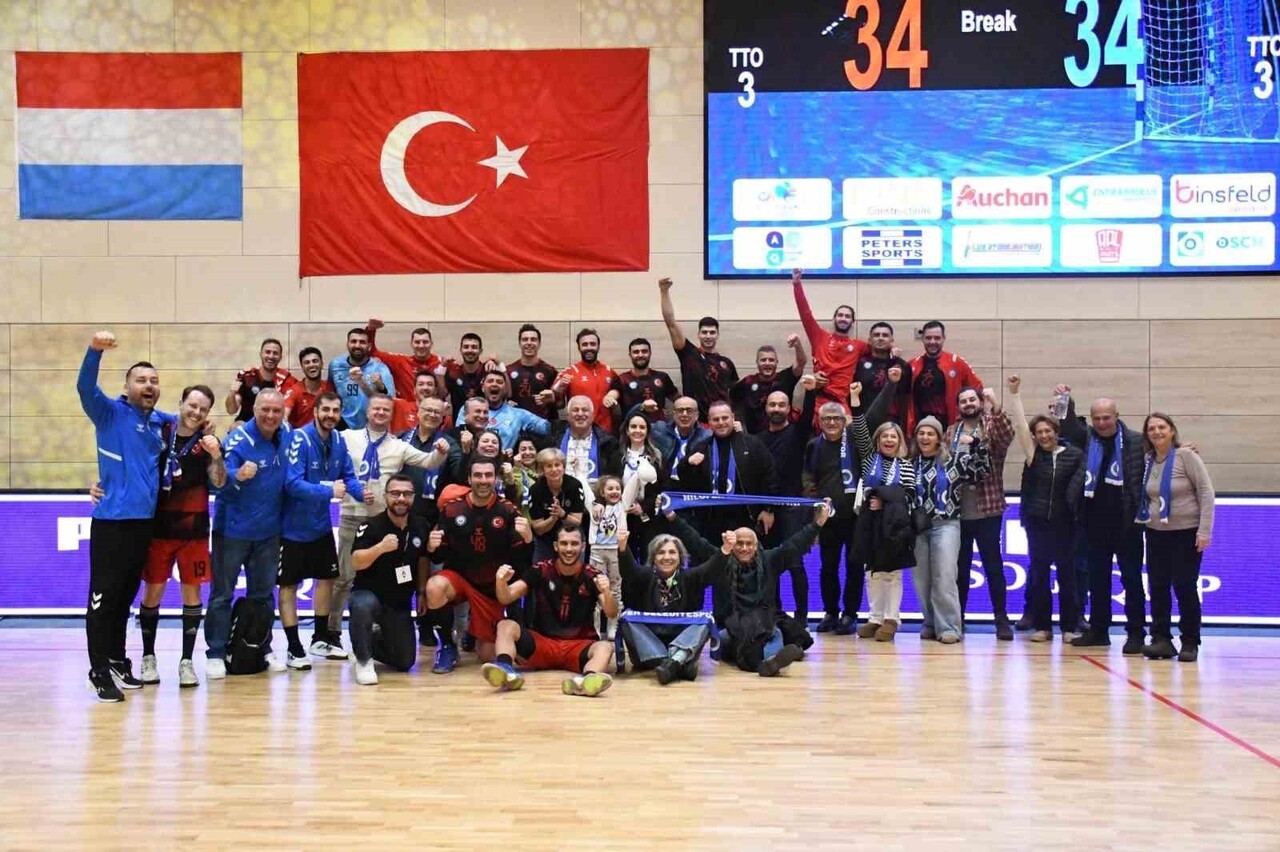 EHF ERKEKLER AVRUPA KUPASI’NDA TÜRKİYE’Yİ TEMSİL EDEN NİLÜFER BELEDİYESPOR, LÜKSEMBURG EKİBİ HB...
