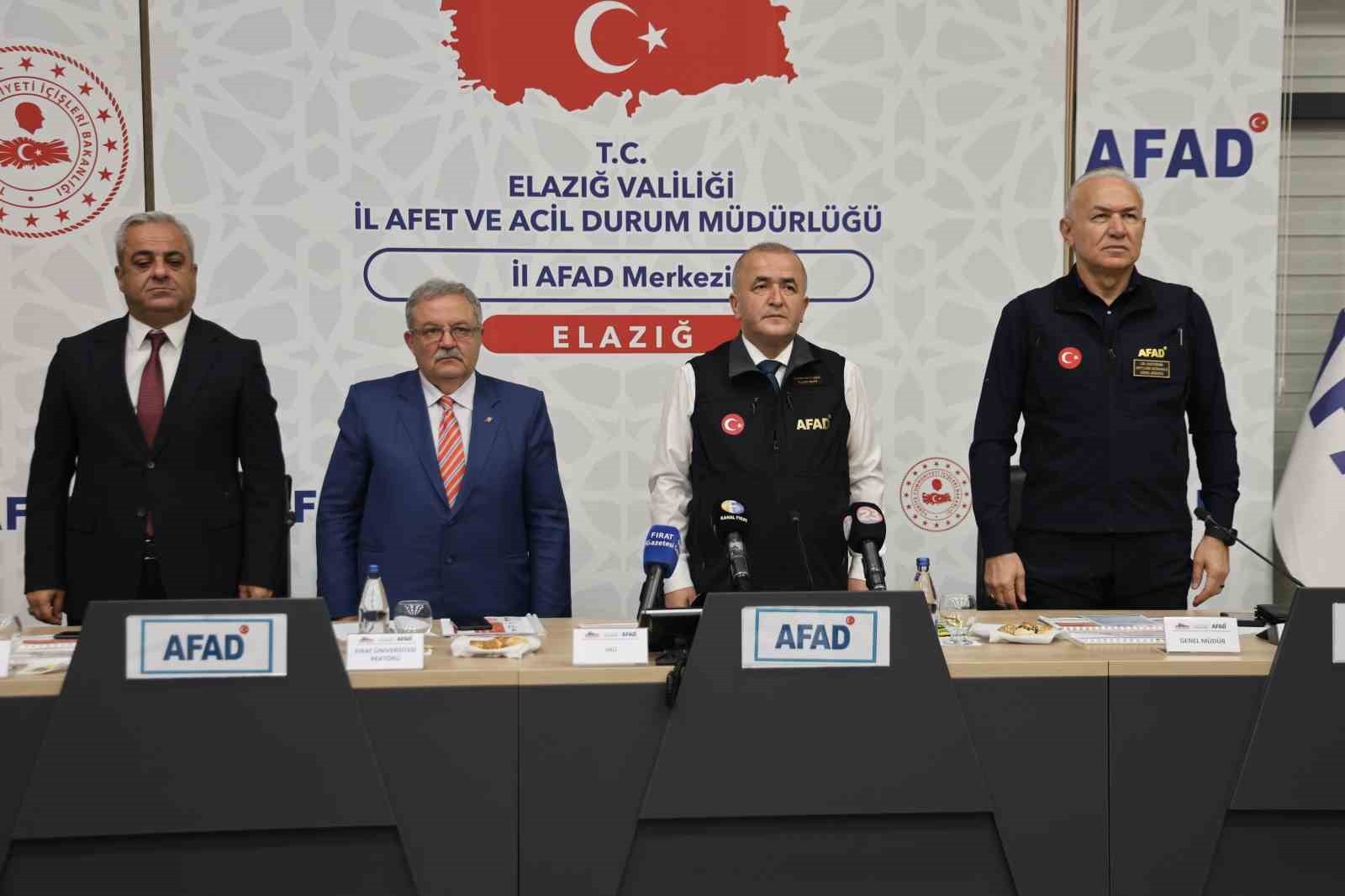 ELAZIĞ AFET VE ACİL DURUM YÖNETİMİ BAŞKANLIĞI İL MÜDÜRLÜĞÜNDE ‘İL RİSK AZALTMA’ TOPLANTISI...