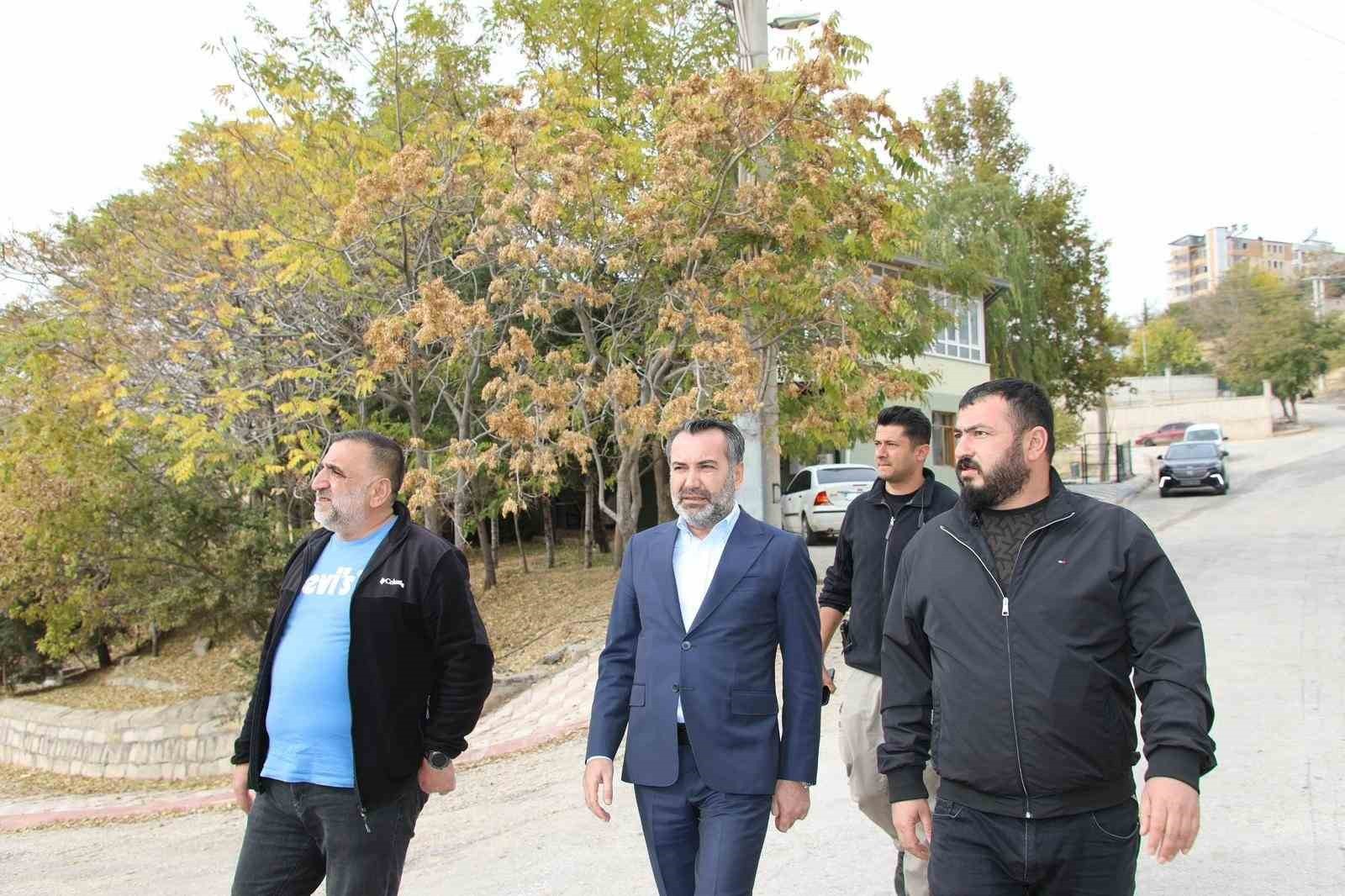 ELAZIĞ BELEDİYE BAŞKANI ŞAHİN ŞERİFOĞULLARI, ELAZIĞ BELEDİYESİ’NİN KENT GENELİNDE GERÇEKLEŞTİRDİĞİ...