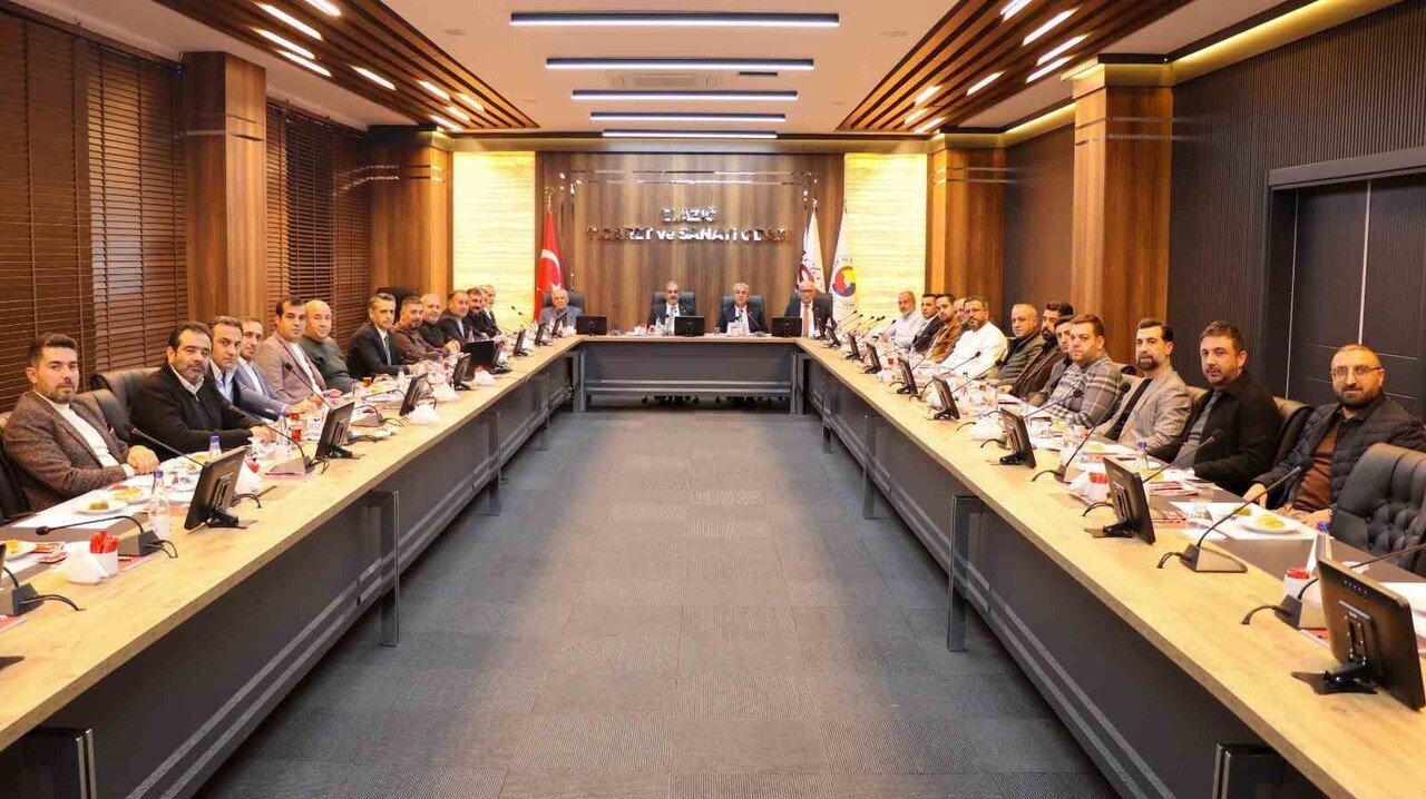 ELAZIĞ TİCARET VE SANAYİ ODASI (ELAZIĞ TSO)  KASIM AYI MECLİS TOPLANTISINDA BİR ARAYA GELDİ