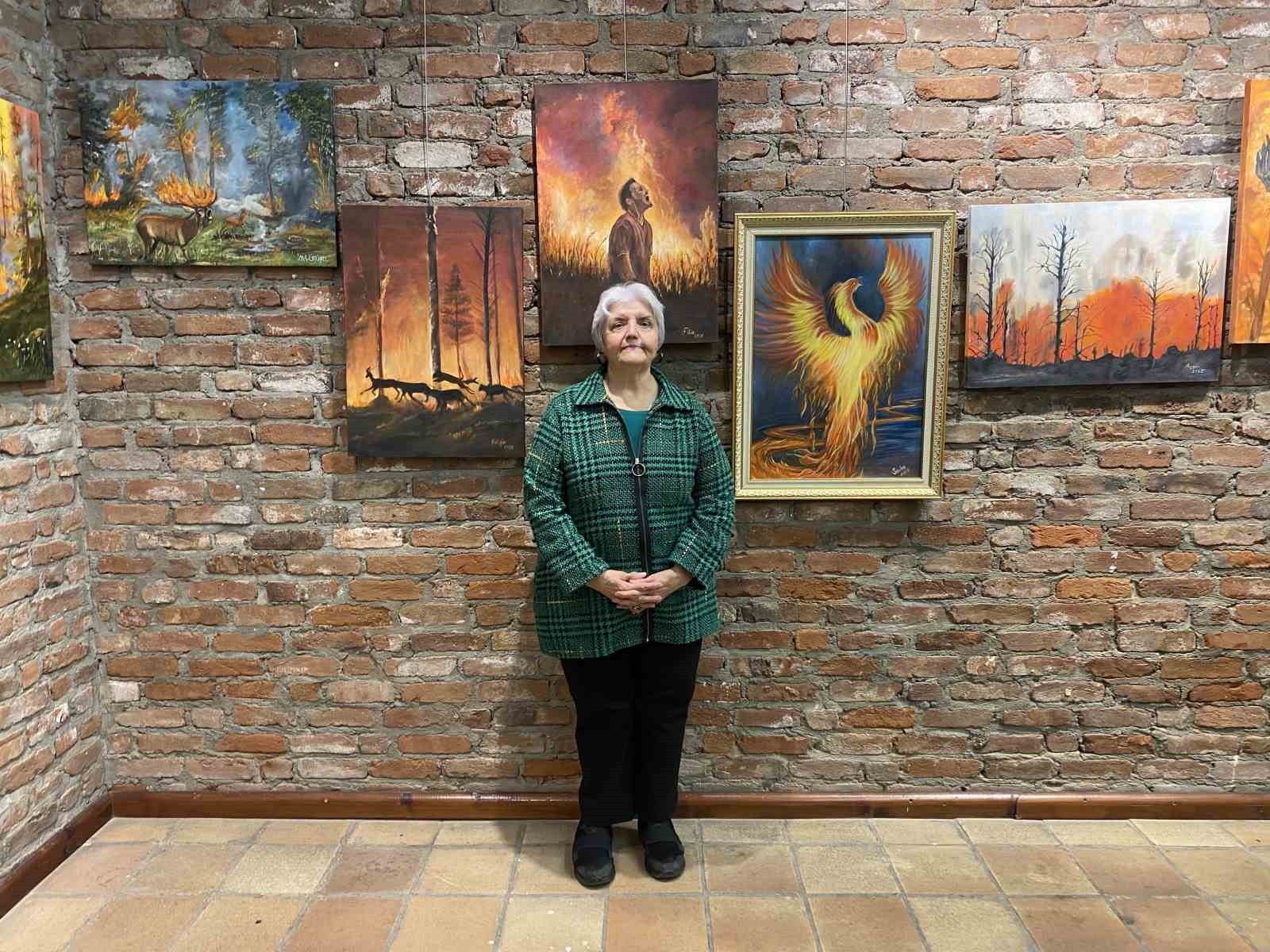 ESKİŞEHİR’DE ORMAN YANGINLARINI KONU ALAN ‘BEFORE & AFTER YAĞLI BOYA SERGİSİ’NİN AÇILIŞ PROGRAMI...