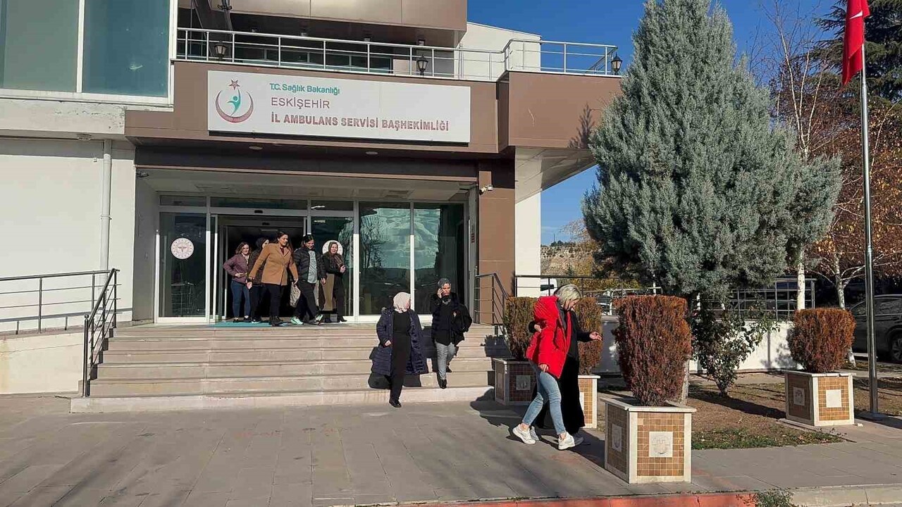 ESKİŞEHİR İL AMBULANS SERVİSİ BAŞHEKİMLİĞİNDE, OLASI YANGIN VE ACİL DURUMLARA KARŞI KURUMSAL...