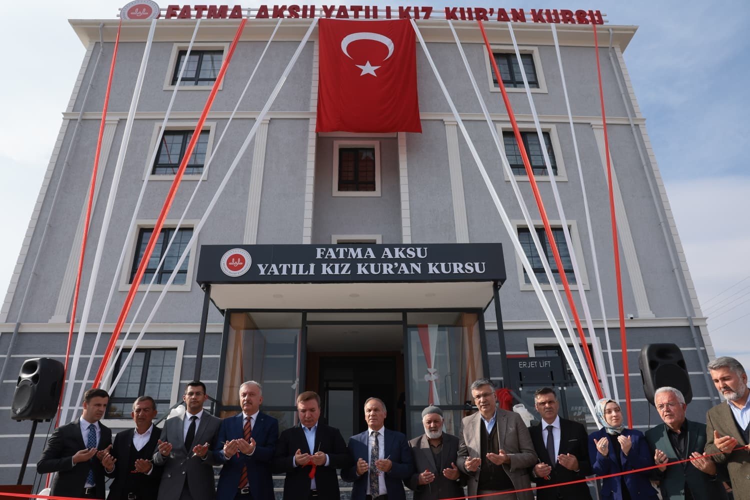 FATMA AKSU YATILI KIZ KUR'AN KURSU AÇILDI