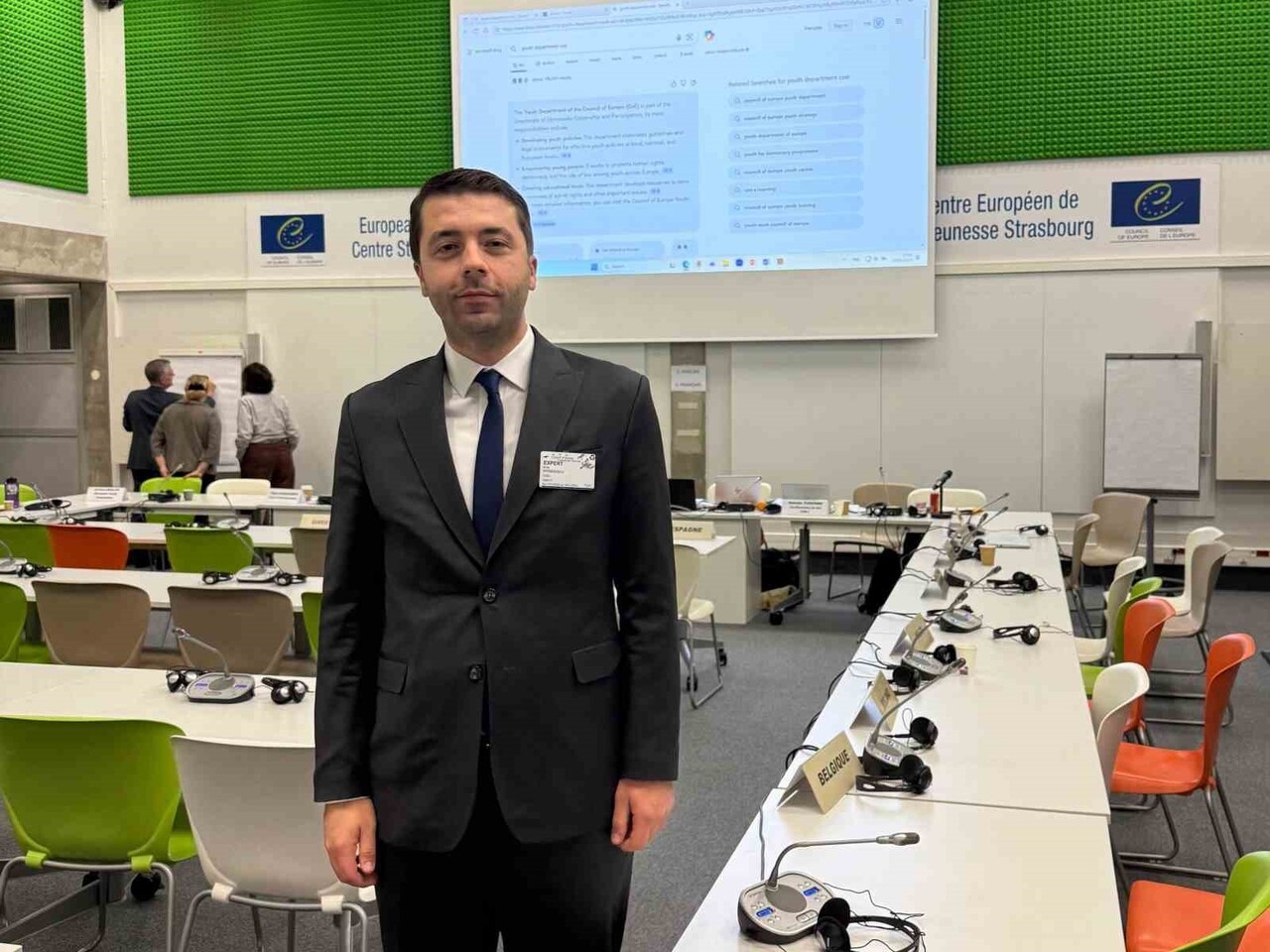 FRANSA’DA GERÇEKLEŞTİRİLEN AVRUPA GENÇLİK YÖNLENDİRME KOMİTESİ GENEL KURULU’NDA YAPILAN...