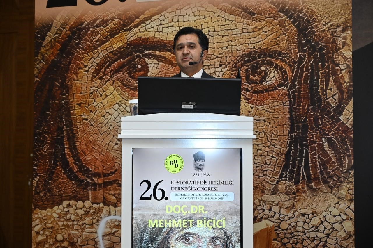 GAZİANTEP’TE RESTORATİF DİŞ HEKİMLİĞİ DERNEĞİ TARAFINDAN DÜZENLENEN 26. ULUSLARARASI KONGRE...
