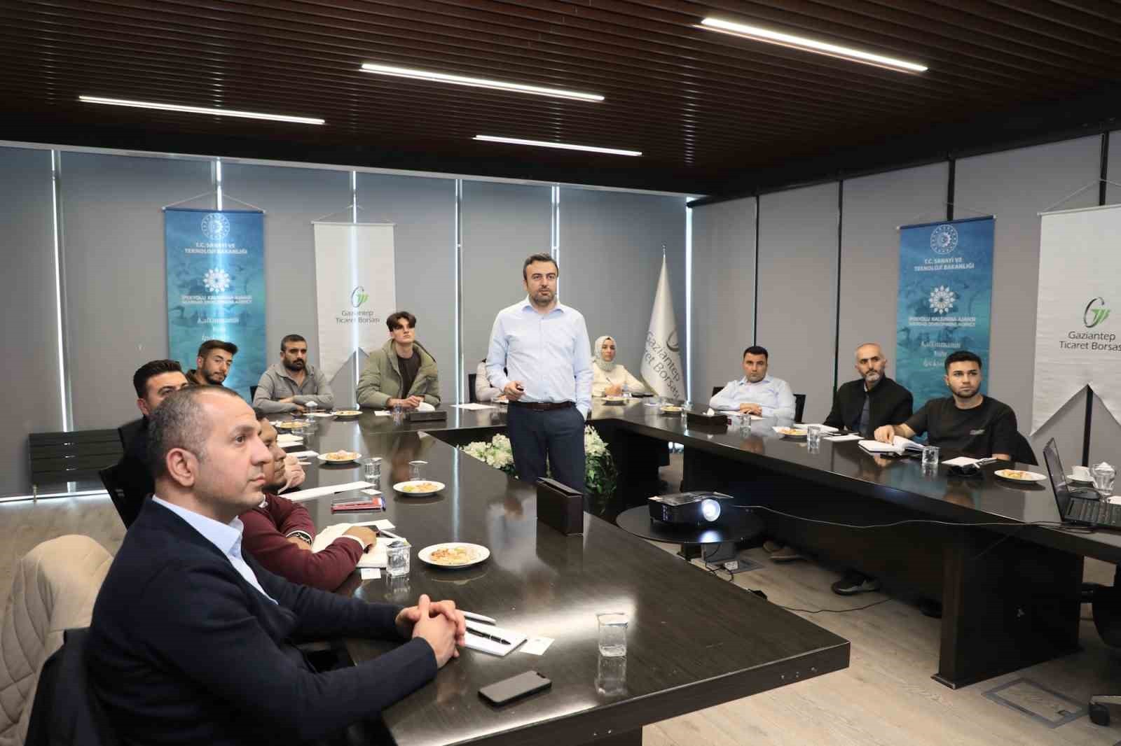 GAZİANTEP TİCARET BORSASI (GTB), SANAYİ VE TEKNOLOJİ BAKANLIĞI TARAFINDAN FİNANSE EDİLEN ‘ÜRETEN...