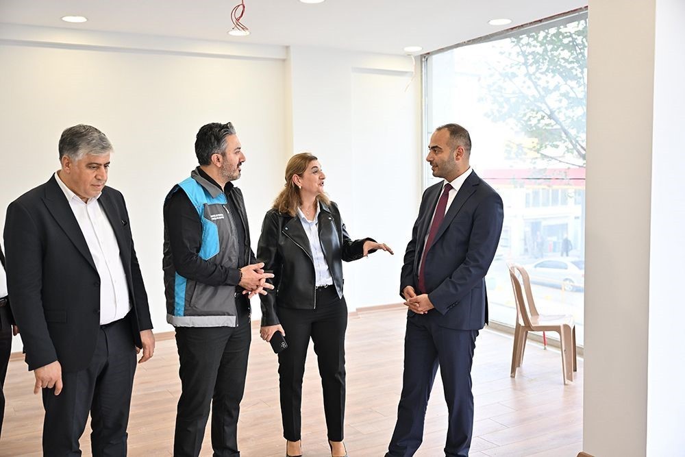 GAZİOSMANPAŞA HÜRRİYET MAHALLESİ’NDE YAPIMI TAMAMLANMAK ÜZERE OLAN GAZİOSMANPAŞA BELEDİYESİ ÇOCUK...