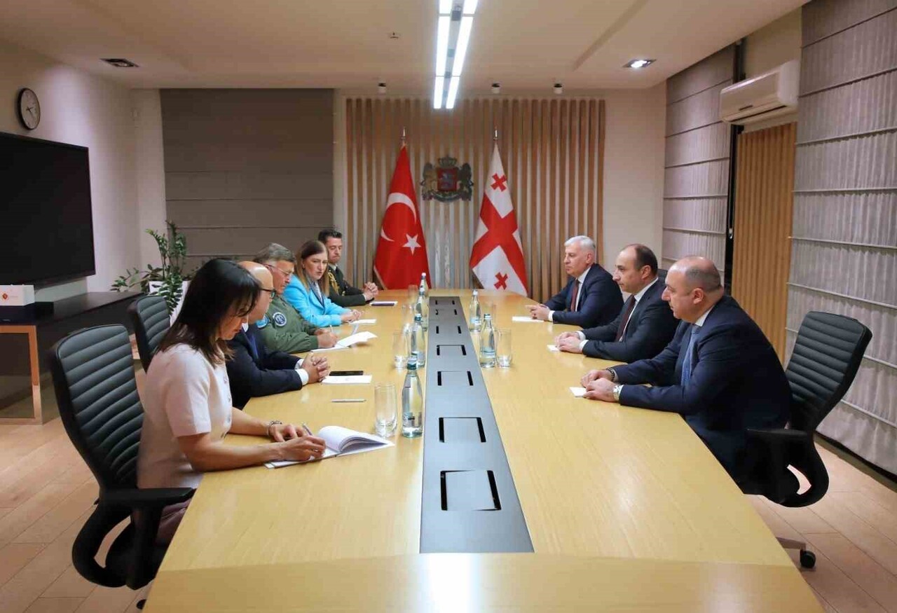 GÜRCİSTAN İÇİŞLERİ BAKANI GELA GELADZE, TÜRK HAVA KUVVETLERİ KOMUTANLIĞI DEĞERLENDİRME VE...