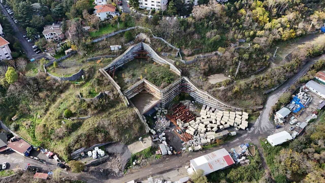 HAVADAN TÜNEL GİRİŞİ