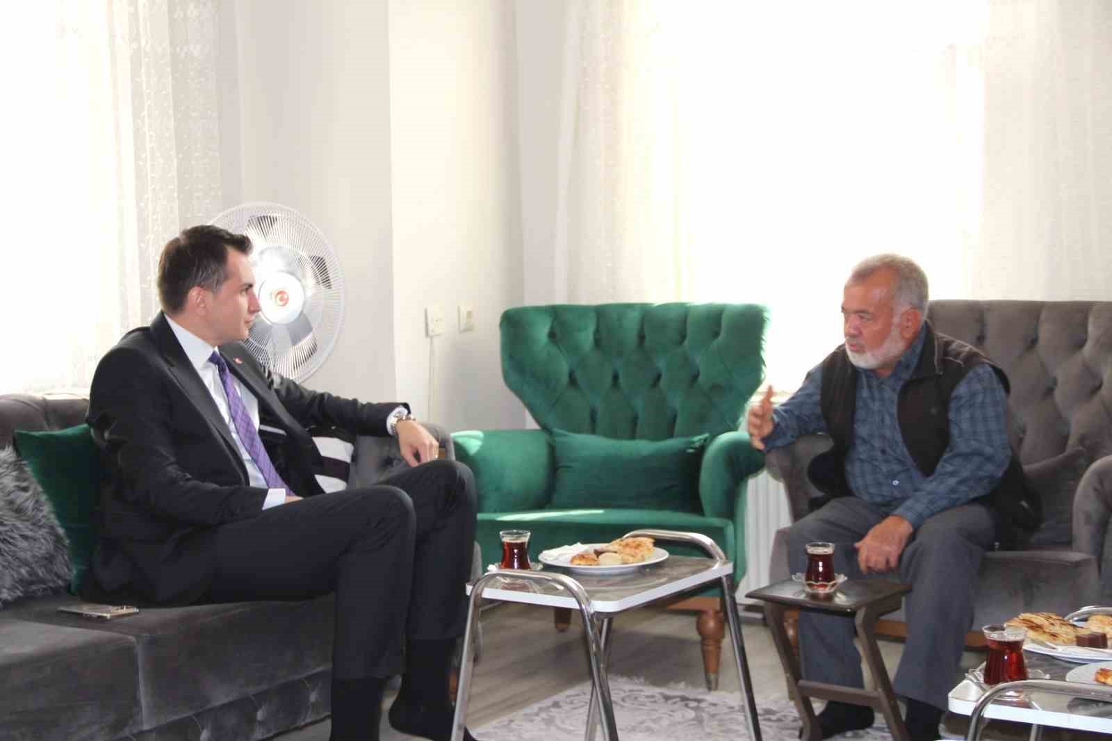 HİSARCIK KAYMAKAMI ATAM, "DEVLET HER ZAMAN ŞEHİT AİLELERİ VE GAZİLERİN YANINDADIR"