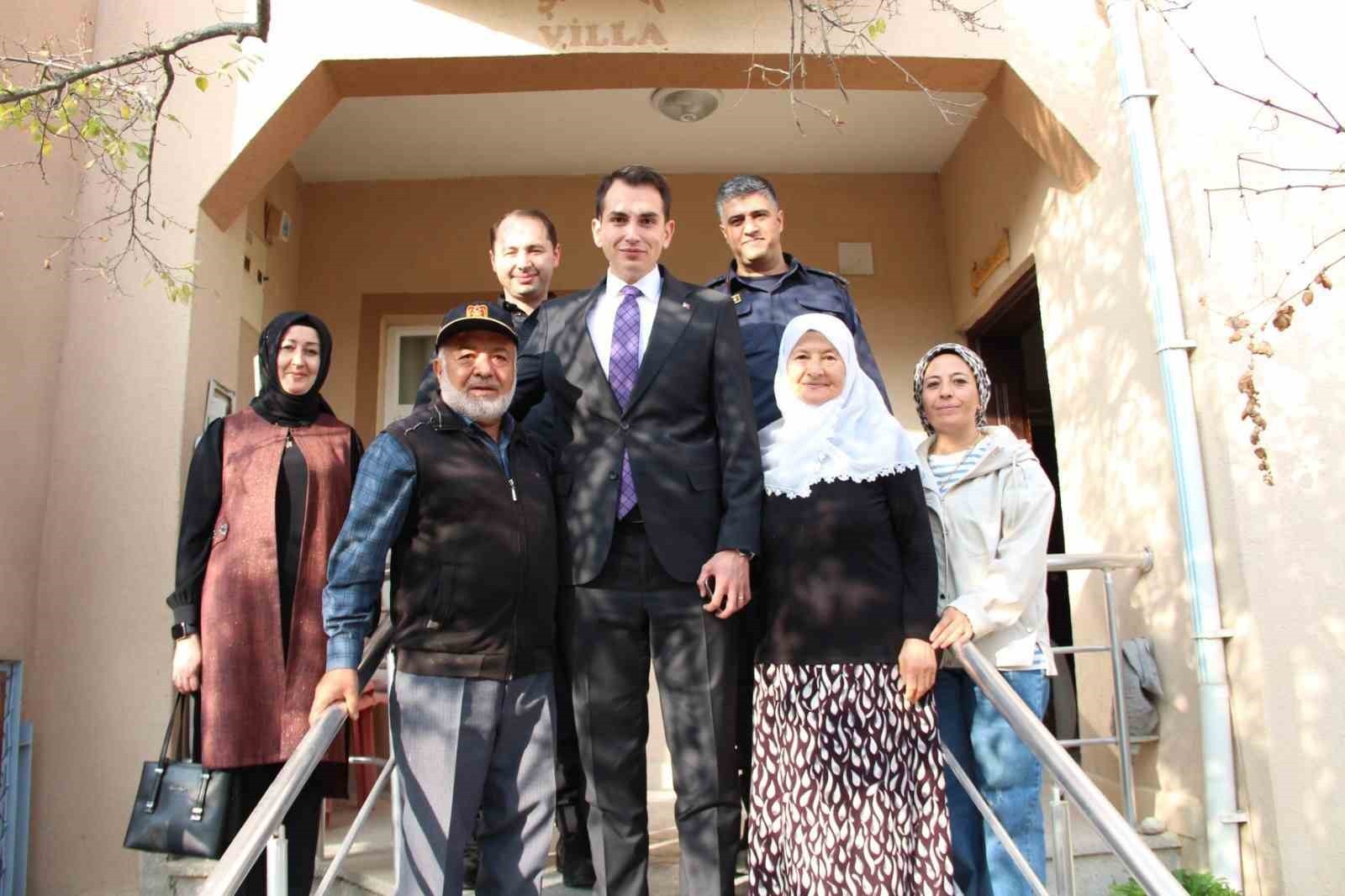 HİSARCIK KAYMAKAMI ATAM, "DEVLET HER ZAMAN ŞEHİT AİLELERİ VE GAZİLERİN YANINDADIR"