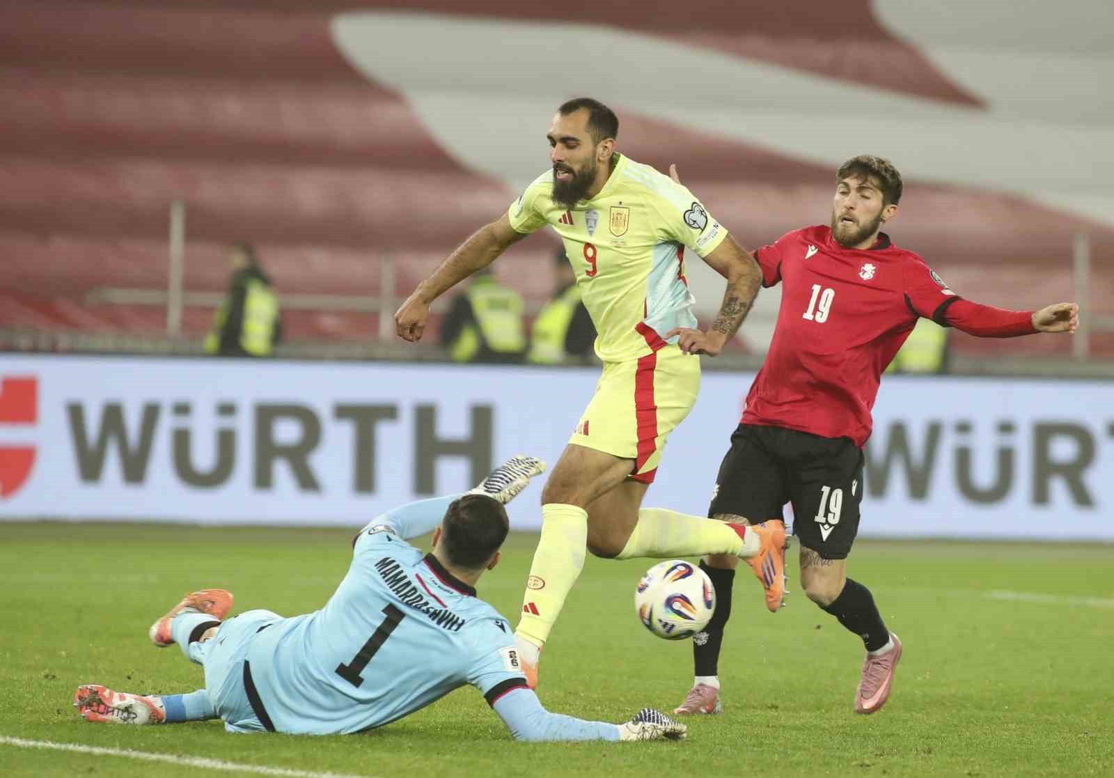 İSPANYA, 2026 DÜNYA KUPASI AVRUPA ELEMELERİ E GRUBU 5. MAÇINDA DEPLASMANDA GÜRCİSTAN'I 4-0 MAĞLUP...