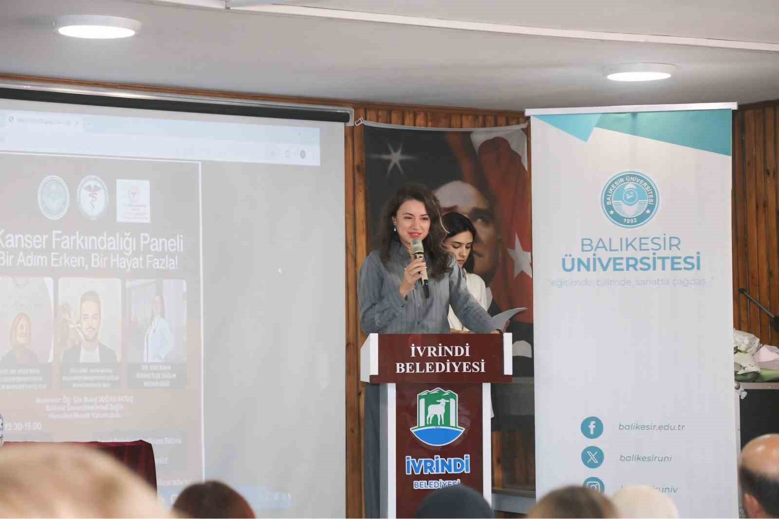 İVRİNDİ SAĞLIK HİZMETLERİ MESLEK YÜKSEKOKULU VE İLÇE SAĞLIK MÜDÜRLÜĞÜ TARAFINDAN, ERKEN TANI VE...