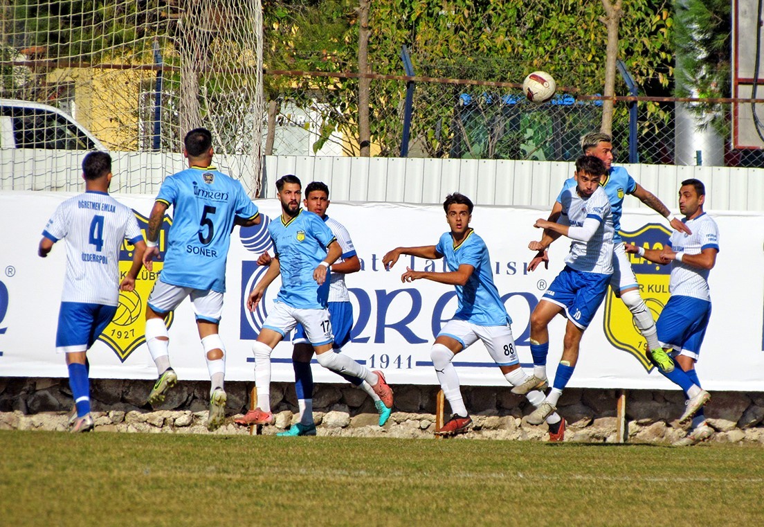 İZMİR SÜPER AMATÖR LİG E GRUBU’NUN 8. HAFTASINDA İMREN ALAÇATISPOR, SAHASINDA ÖZDERESPOR’U 1-0...