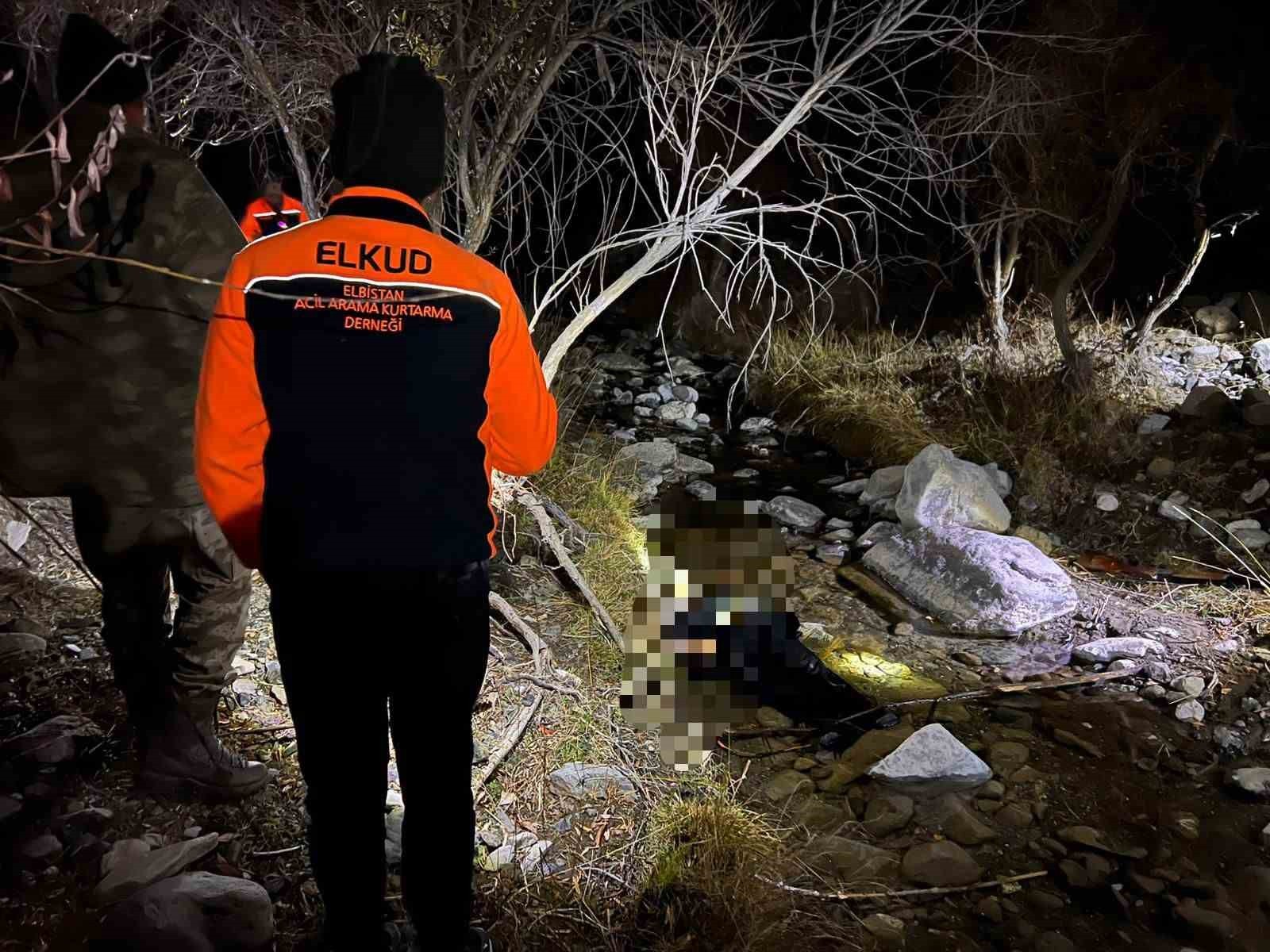 KAHRAMANMARAŞ'IN ELBİSTAN İLÇESİNDE AVA ÇIKTIĞI BİLİNEN ANCAK KENDİSİNDEN HABER ALINAMAYAN 70...