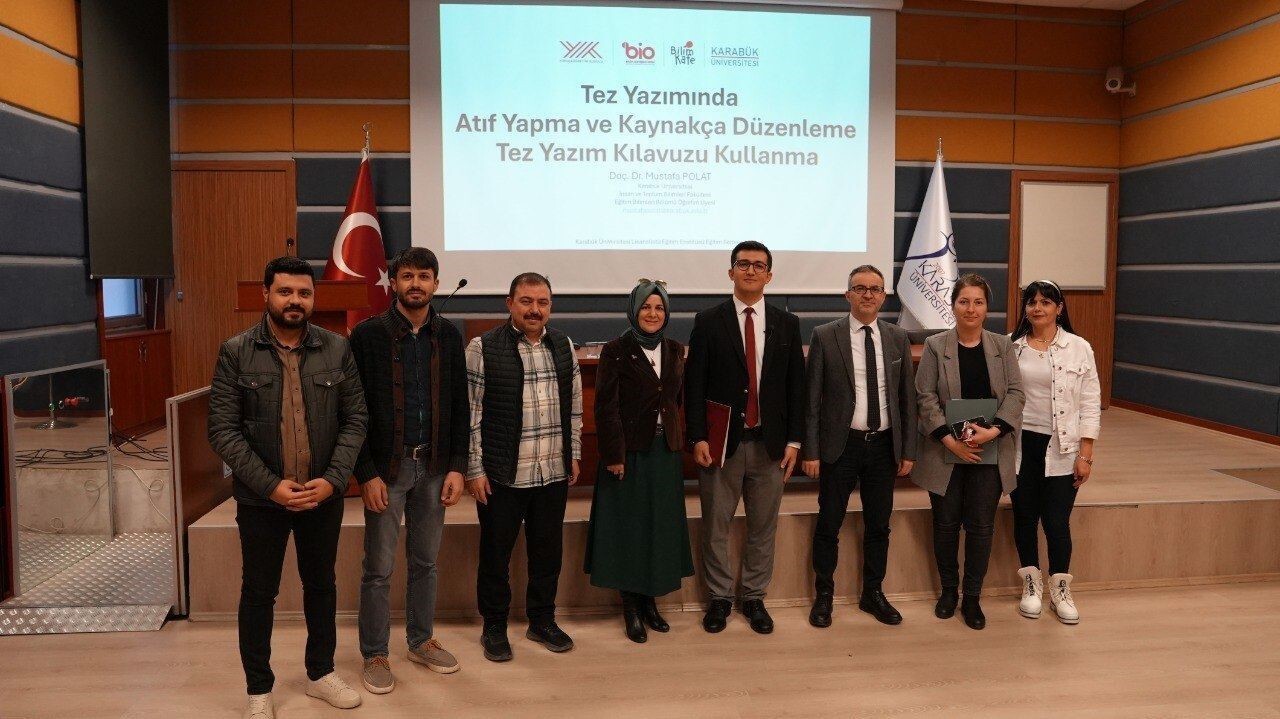 KARABÜK ÜNİVERSİTESİ, ARAŞTIRMA KÜLTÜRÜNÜ DESTEKLEYEN BU TÜR AKADEMİK ETKİNLİKLERLE LİSANSÜSTÜ...