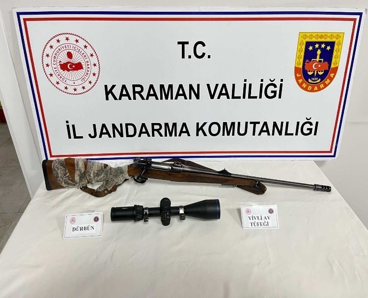 KARAMAN'DA JANDARMANIN YAPTIĞI UYGULAMALARDA 35 BİN 100 ADET MAKARON ELE GEÇİRİLİRKEN, ARANAN 7...