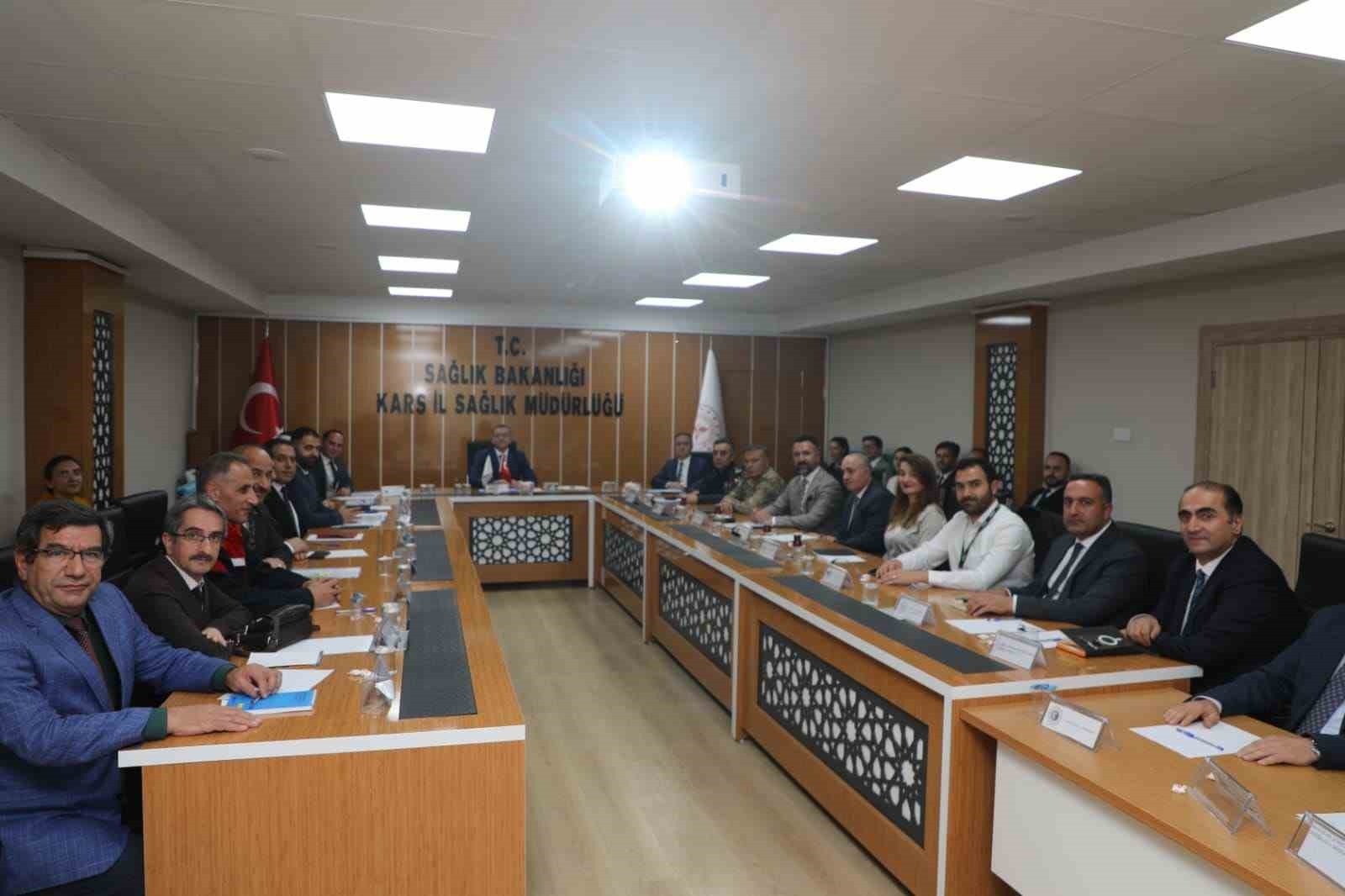 KARS’TA BAĞIMLILIKLA MÜCADELEDE TOPLANTISI(KARS-İHA)