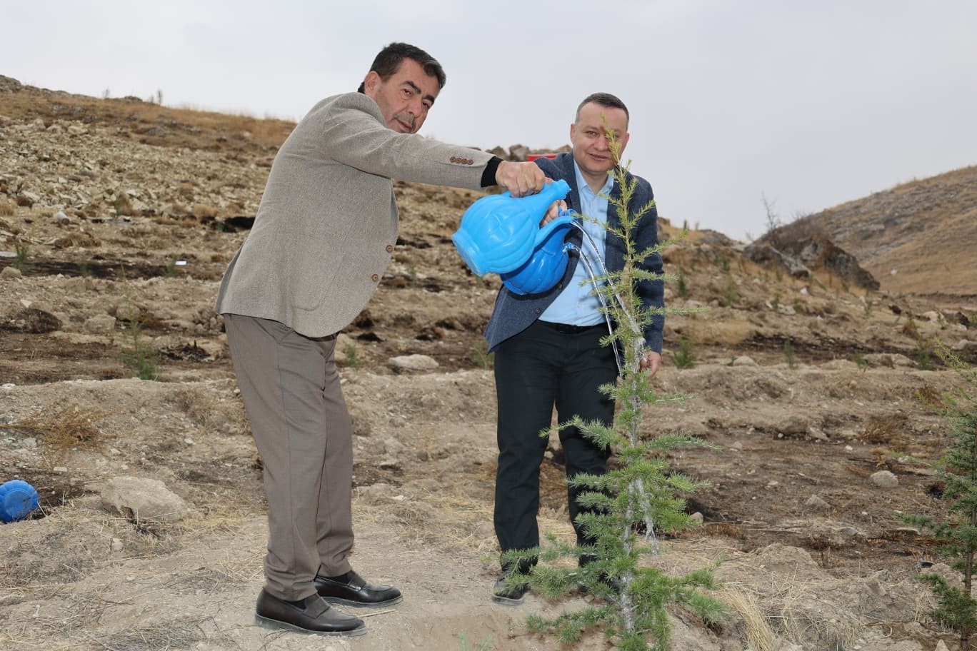 KAYSERİ’NİN BÜNYAN İLÇESİNDE 11 KASIM MİLLİ AĞAÇLANDIRMA GÜNÜ KAPSAMINDA DÜZENLENEN ETKİNLİKTE...