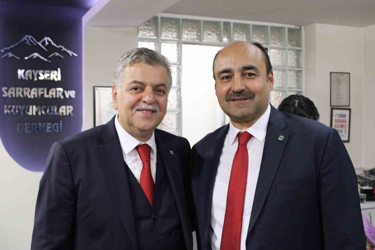 KAYSERİ SARRAFLAR VE KUYUMCULAR DERNEĞİ'NDE 26. SEÇİMLİ OLAĞAN GENEL KURUL’UNDA 263 OY ALAN ADNAN...