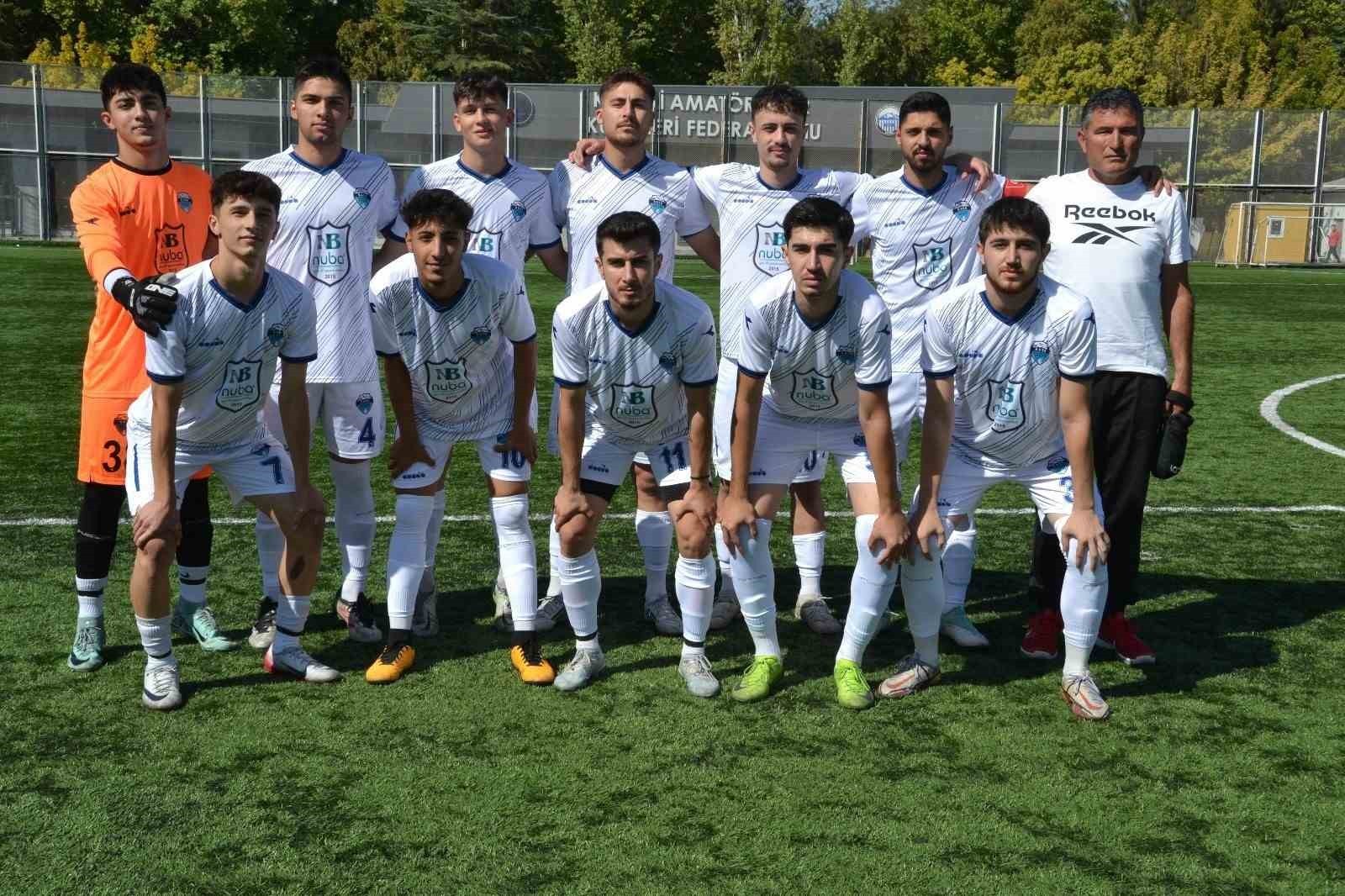 KAYSERİ ŞEKER MUSTAFA KILIÇ SÜPER AMATÖR KÜME'DE MÜCADELE EDEN KAYSERİ ATLETİKSPOR KULÜBÜ, LİGİN...