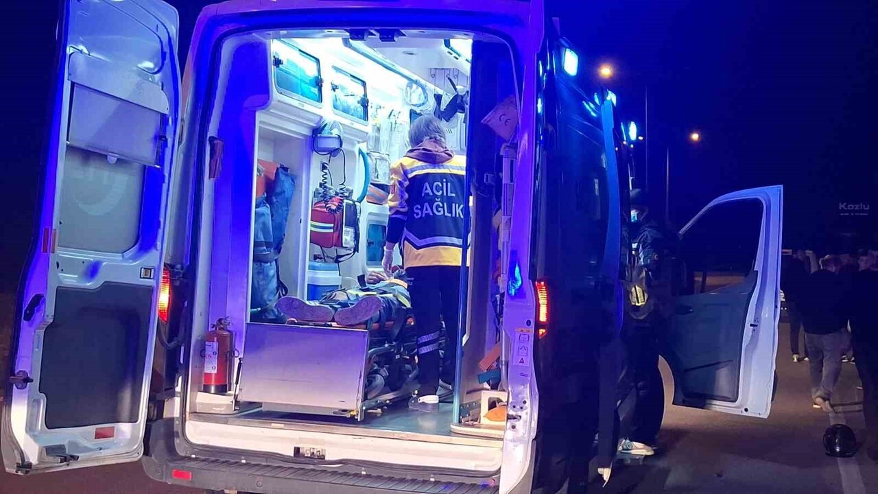 KAZADA YARALILARA YAPILAN MÜDAHALE