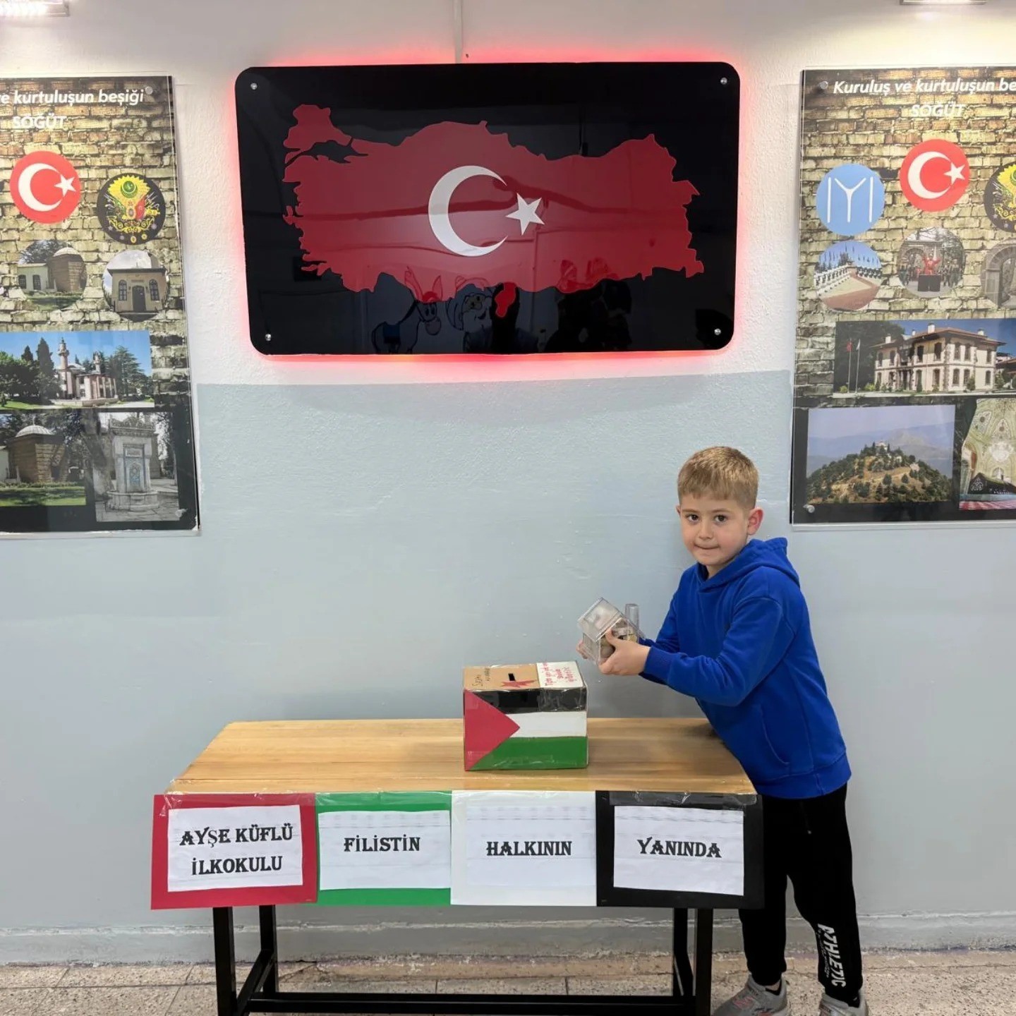 KENDİSİ KÜÇÜK, KALBİ BÜYÜK: FİLİSTİN’E ÖRNEK BAĞIŞ