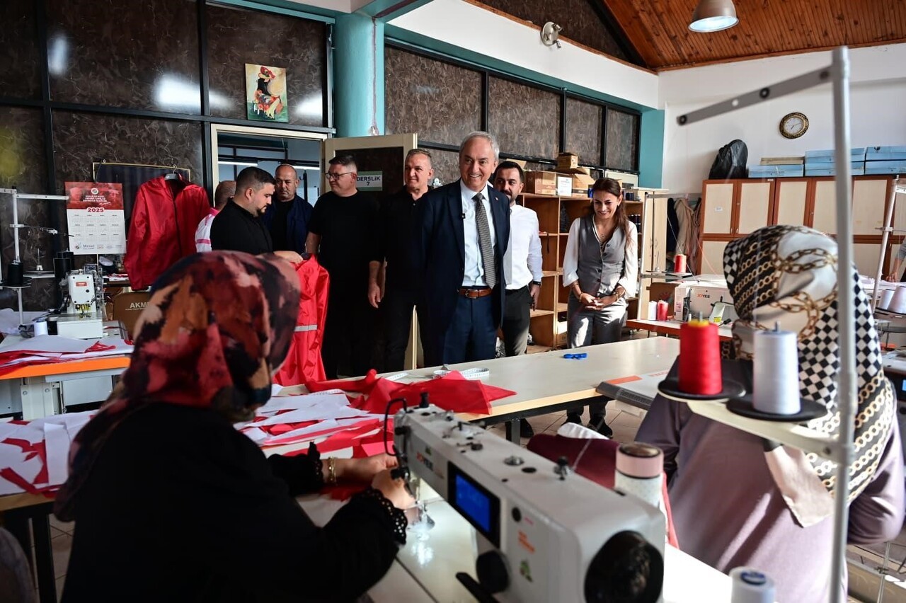 KEPEZ BELEDİYE BAŞKANI MESUT KOCAGÖZ, ÜRETİM GÜCÜYLE SOSYAL BELEDİYECİLİĞE ÖRNEK TEŞKİL EDEN VE...