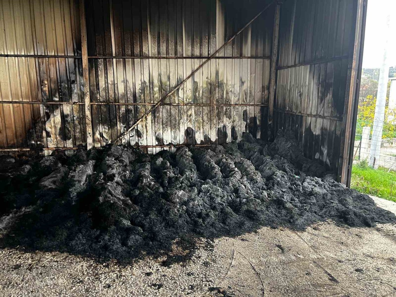 KEŞAN’DA ÇIKAN YANGINDA 1000 SAMAN BALYASI YANDI