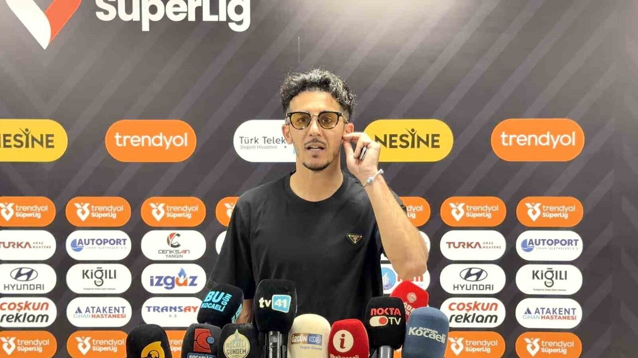 KOCAELİSPOR’UN GALİBİYETİYLE SONUÇLANAN GENÇLERBİRLİĞİ MAÇININ ARDINDAN TAYFUR BİNGÖL, "2 GOL...