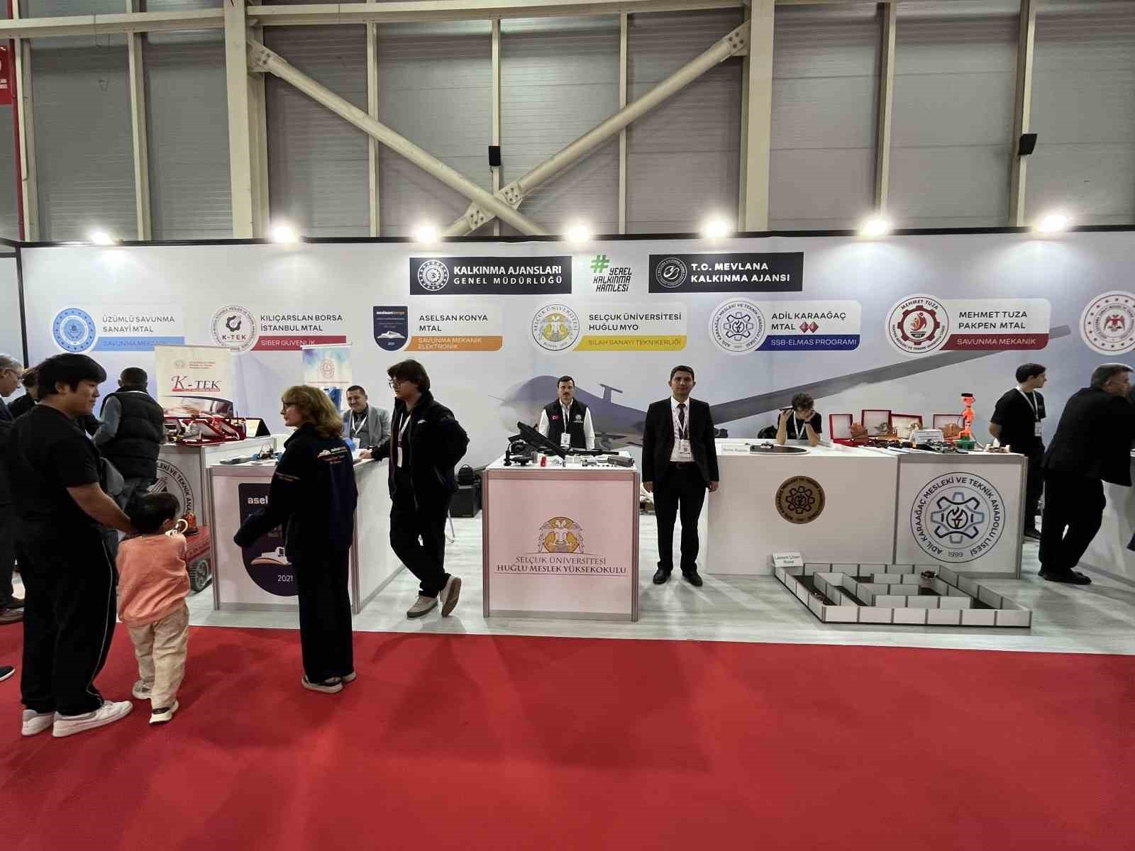 KONYA'DA SAVUNMA SANAYİ ALANINDA ÇALIŞMALAR YAPAN MESLEKİ VE TEKNİK EĞİTİM KURUMLARININ...