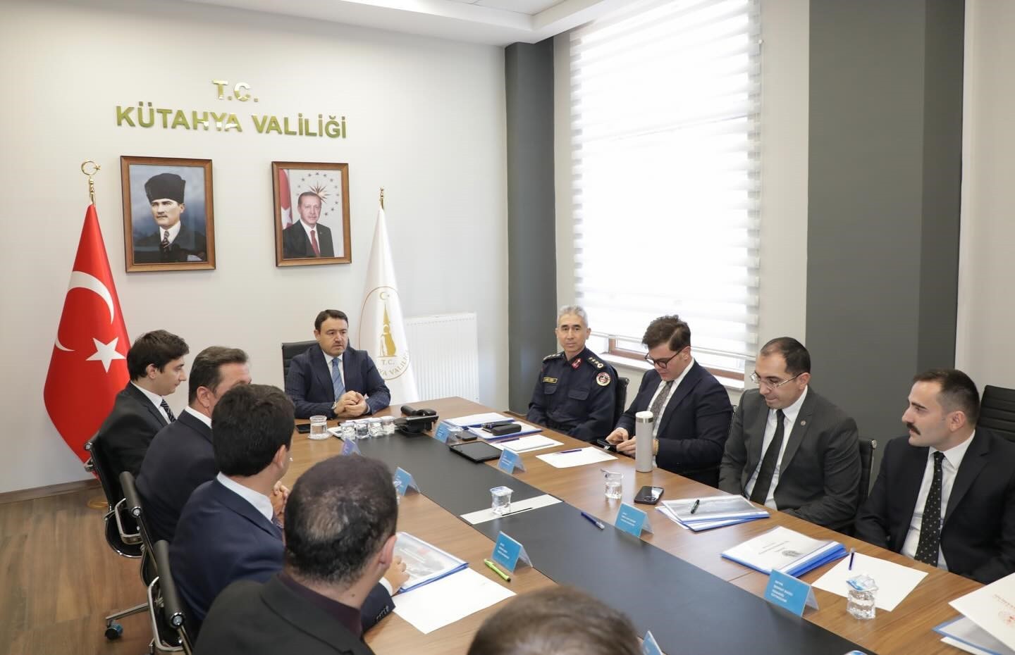 KÜTAHYA’DA İL GÜVENLİK VE ASAYİŞ TOPLANTISI