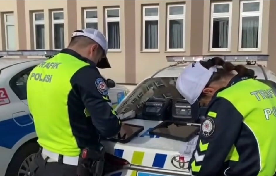 KÜTAHYA’DA OKUL SERVİSLERİNE GÜVENLİK DENETİMİ