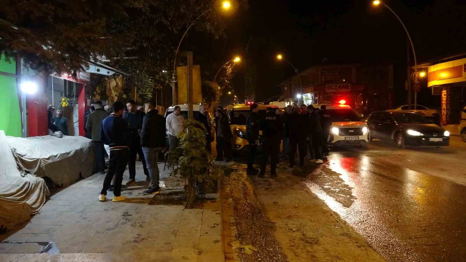 MALATYA’DA SİLAHLI SALDIRI: 1 YARALI