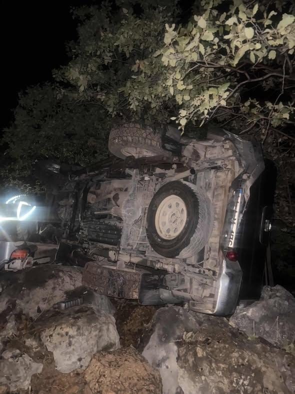 MARDİN’İN NUSAYBİN İLÇESİNDE KONTROLDEN ÇIKAN PİKABIN DEVRİLMESİ SONUCU 2’Sİ ÇOCUK 6 KİŞİ...