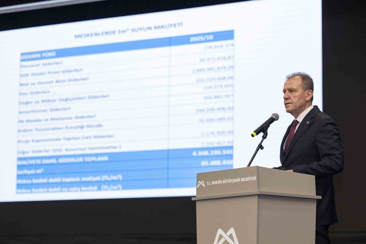 MERSİN SU VE KANALİZASYON İDARESİ (MESKİ)’NİN 2026 YILI BÜTÇESİ 13 MİLYAR 840 MİLYON TL OLARAK OY...