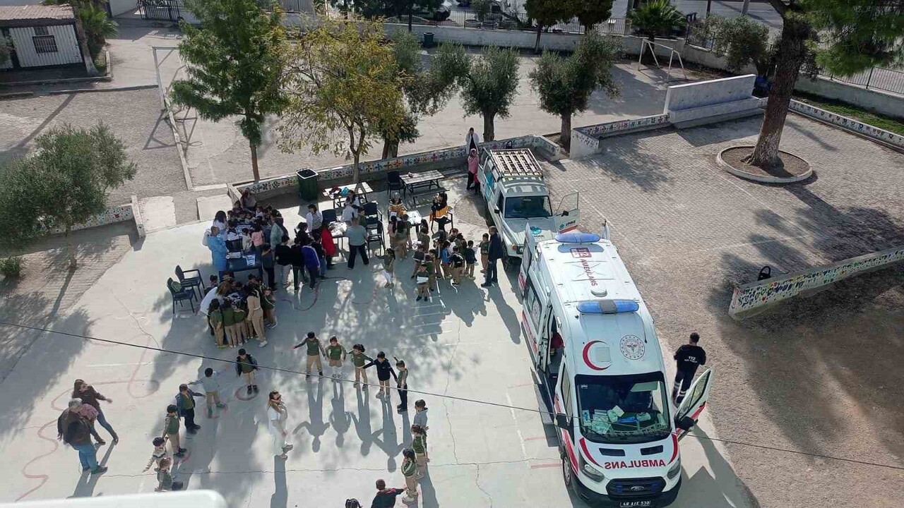 MİLAS 23 NİSAN İLKOKULU’NDA "SAĞLIKLI ÇOCUK, SAĞLIKLI GELECEK" EĞİTİMİ