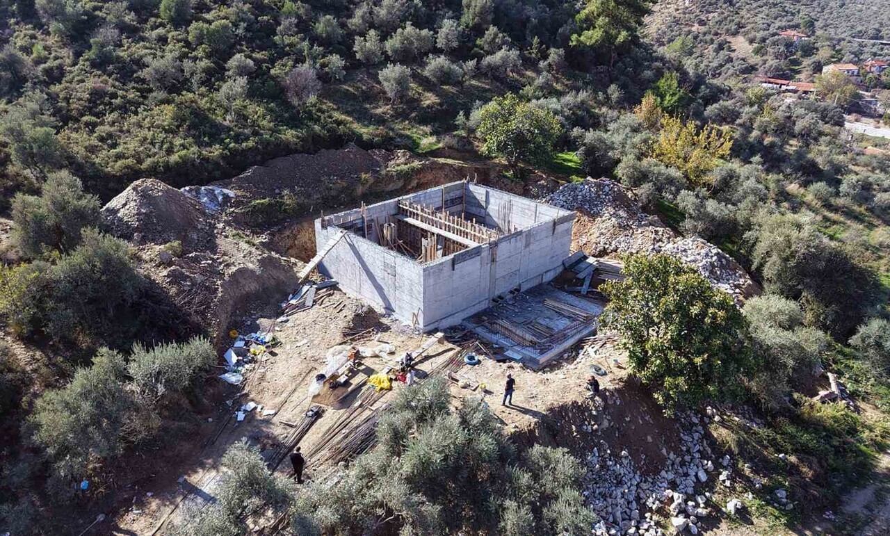 MİLAS BAFA MAHALLESİ’NDE İÇME SUYU DEPOSU YENİLENİYOR