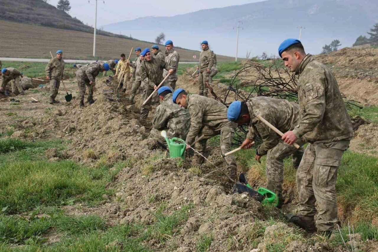 MUDURNU İLÇESİNE BAĞLI DELİCE KÖYÜNDE 15 TEMMUZ GÜNÜ ÇIKAN VE GENİŞ BİR ALANI KÜLE ÇEVİREN ORMAN...