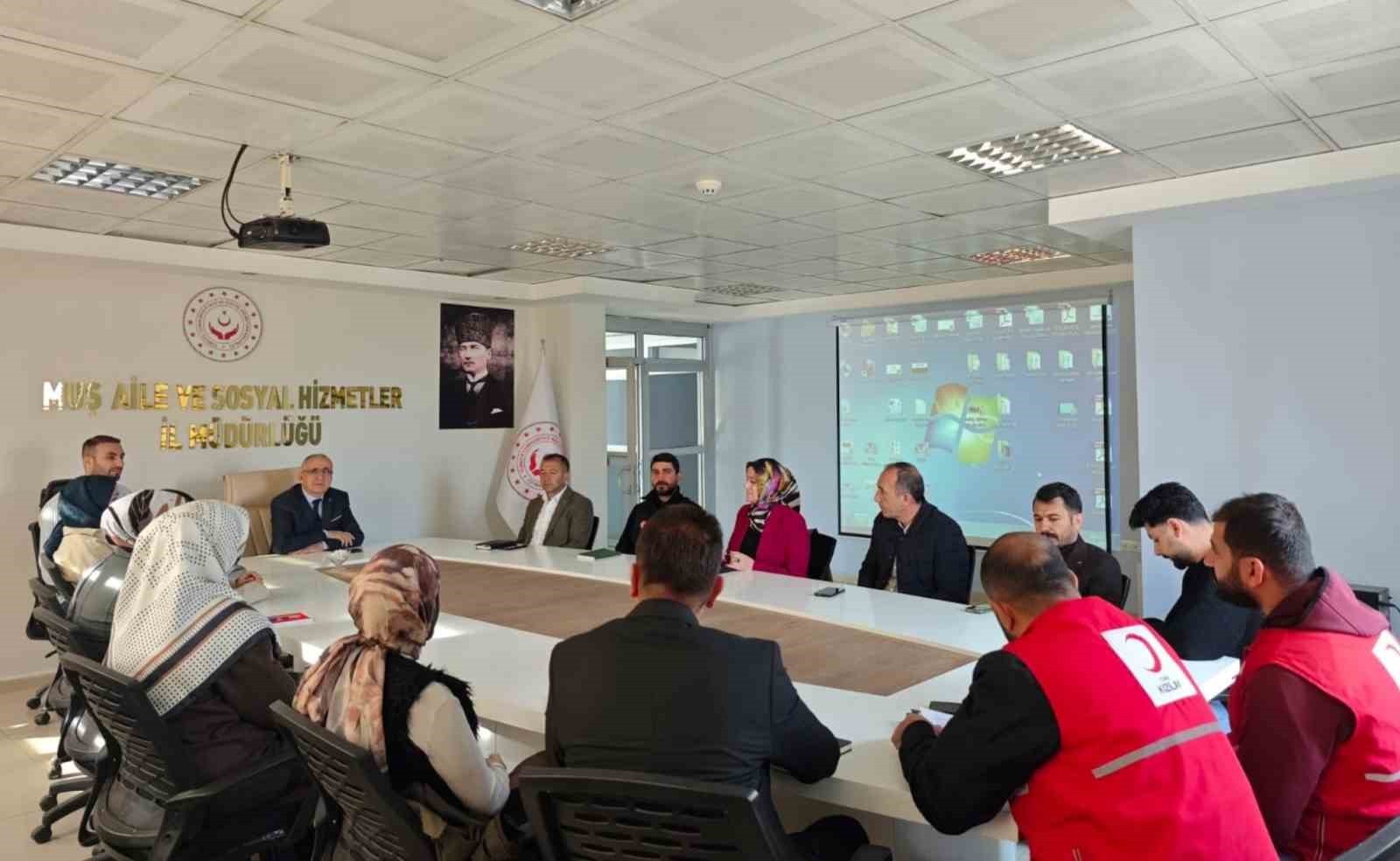 MUŞ AİLE VE SOSYAL HİZMETLER İL MÜDÜRLÜĞÜ TARAFINDAN PSİKOSOSYAL DESTEK HİZMETLERİ KAPSAMINDA...