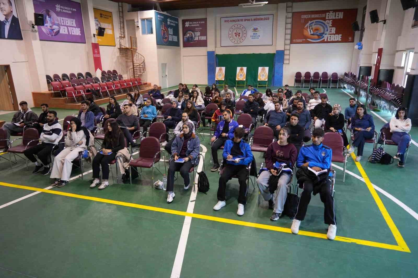 MUŞ GENÇLİK VE SPOR İL MÜDÜRLÜĞÜ İLE TÜRKİYE VOLEYBOL FEDERASYONU (TVF) İŞ BİRLİĞİNDE DÜZENLENEN...