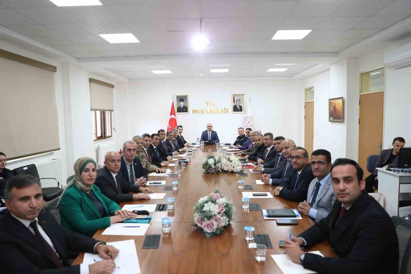 MUŞ (İHA) - MUŞ’TA "AİLENİN KORUNMASI VE KADININ GÜÇLENDİRİLMESİ İL KOORDİNASYON KURULU...