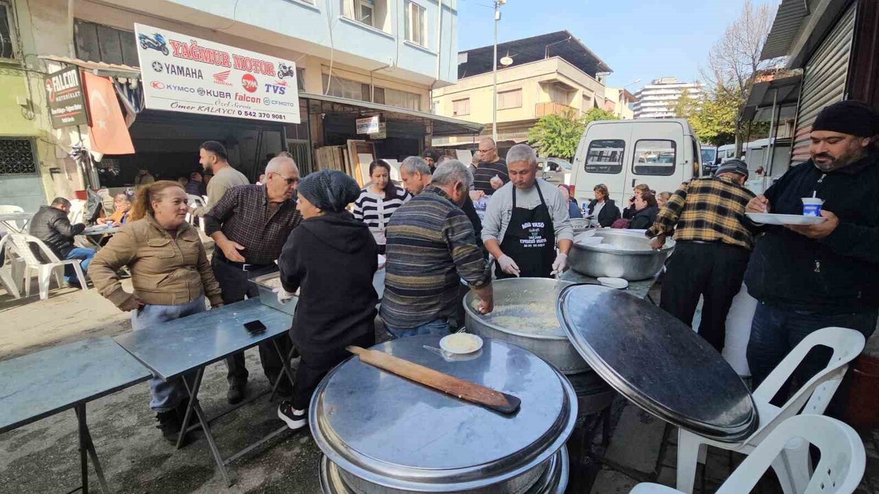NAZİLLİ’DE SANAYİ ESNAFI İMECE USULÜ HAYIR YAPTI