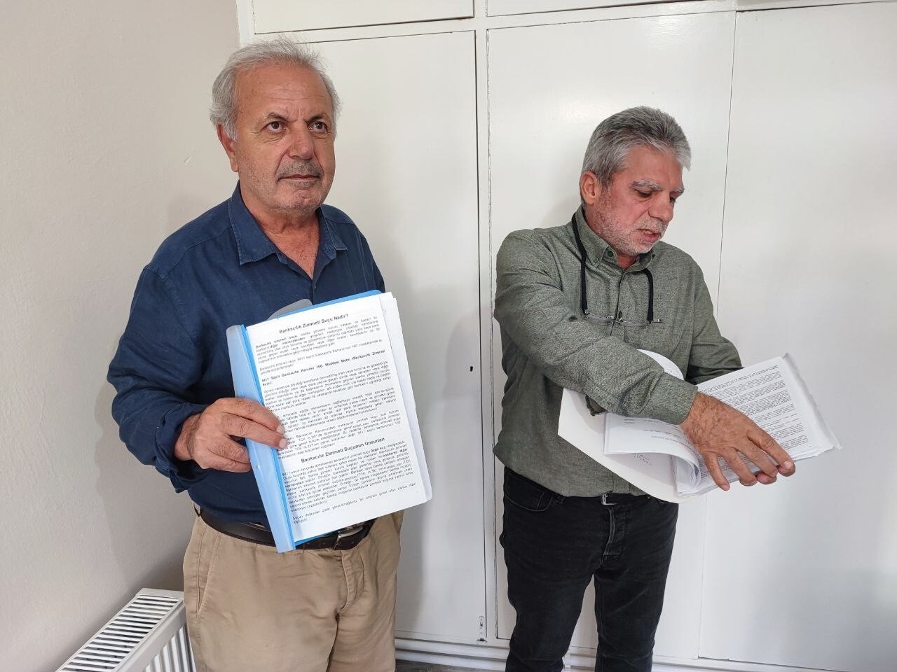 NEVZAT YARAR (SOLDA) VE BÜLENT ELMA (SAĞDA)