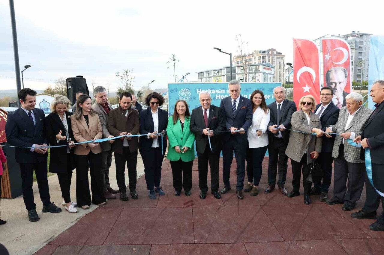 NİLÜFER BELEDİYESİ, KENTE DEĞER KATAN YEŞİL ALAN PROJELERİNE BİR YENİSİNİ DAHA EKLEDİ. KIZILCIKLI...