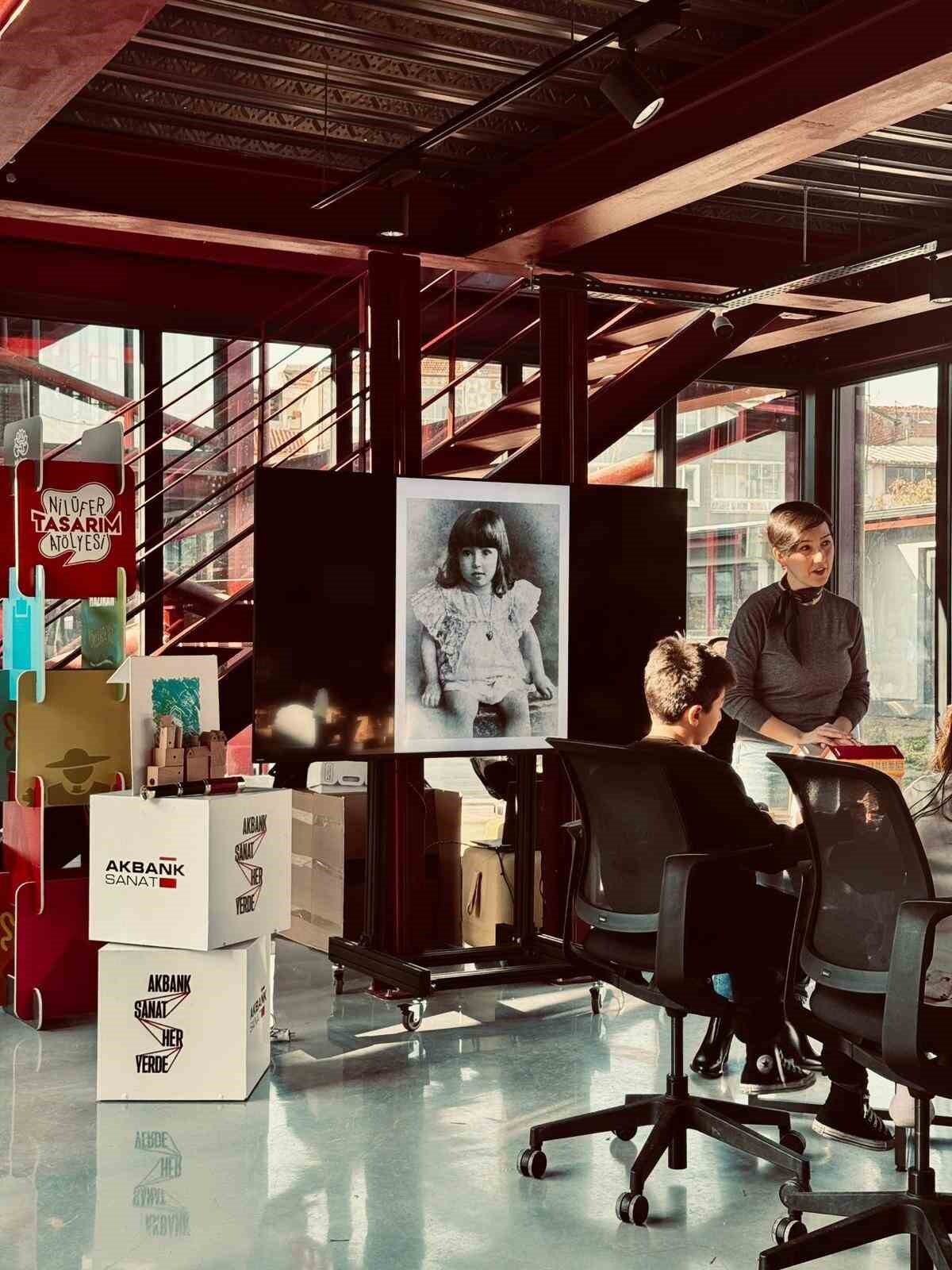 NİLÜFER BELEDİYESİ VE AKBANK SANAT’IN İŞ BİRLİĞİYLE BAŞLAYAN ÇOCUK ATÖLYELERİ, SANATI PANCAR...