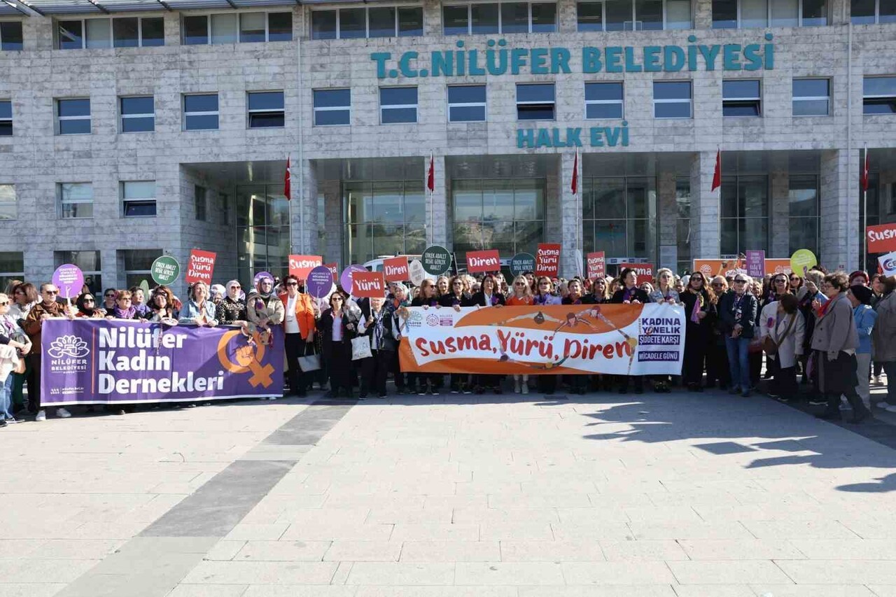 NİLÜFER BELEDİYESİ VE NİLÜFER KENT KONSEYİ, 25 KASIM KADINA YÖNELİK ŞİDDETE KARŞI ULUSLARARASI...