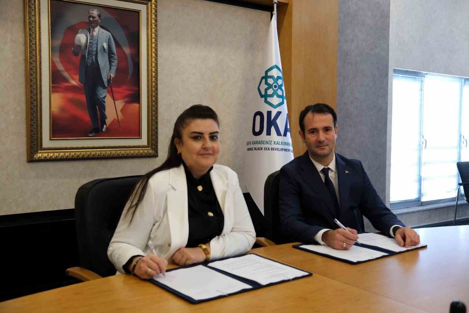 OKA TEKNİK DESTEK PROGRAMI KAPSAMINDA DESTEKLENECEK OLAN PROJENİN SÖZLEŞMESİ, OKA GENEL SEKRETERİ...