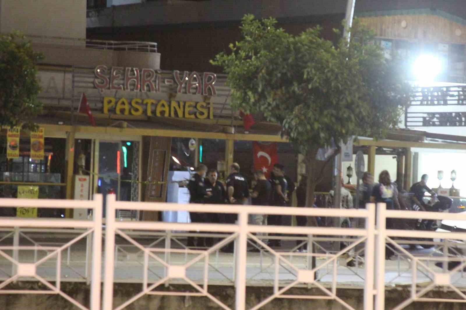 OLAY, DÜN SAAT AKŞAM MERKEZ SEYHAN İLÇESİ YEŞİLYURT MAHALLESİ MAVİ BULVAR’DAKİ BİR KAFEDE MEYDANA...