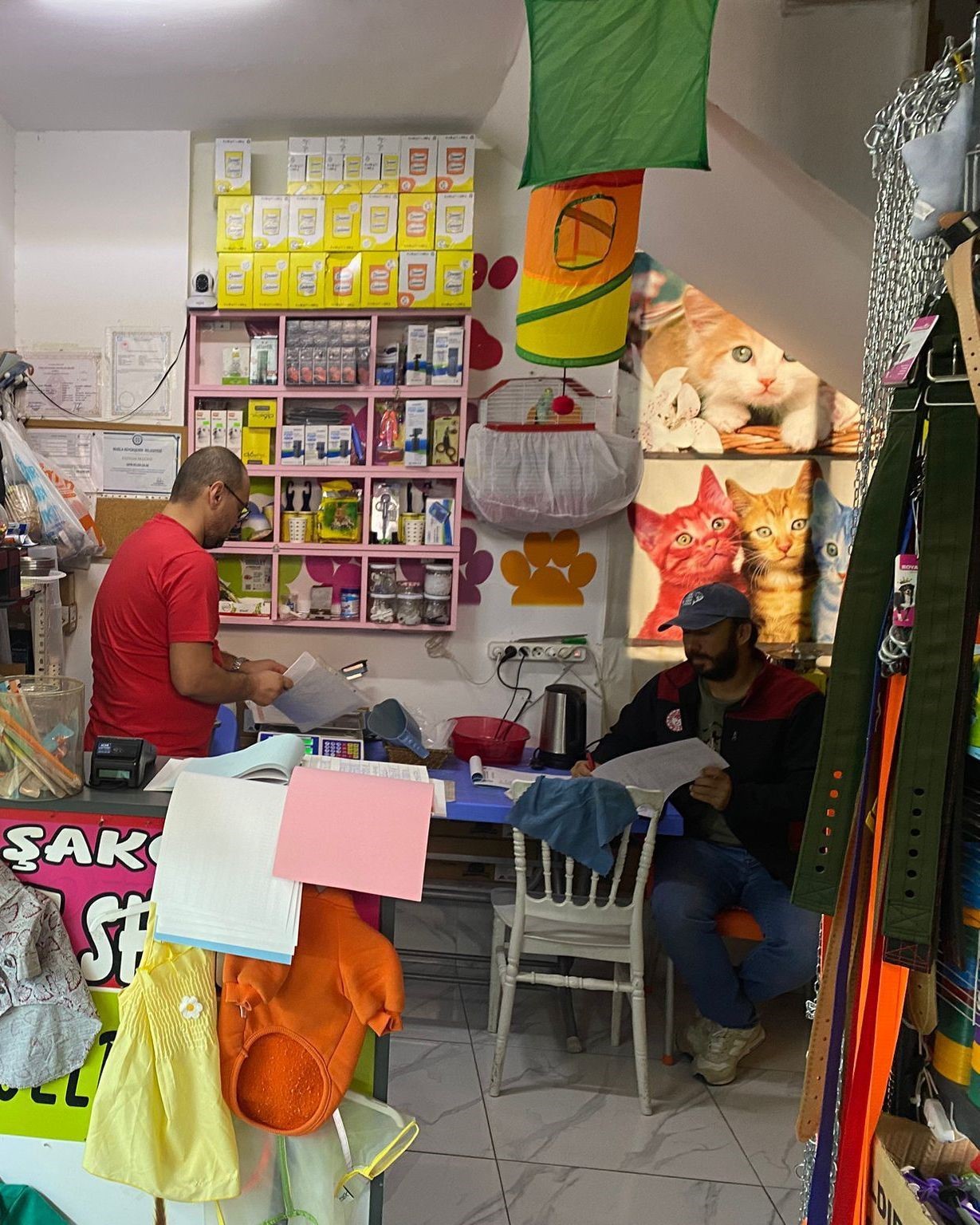 ORTACA’DA EV VE SÜS HAYVANI SATIŞ YERLERİNDEN DENETİM